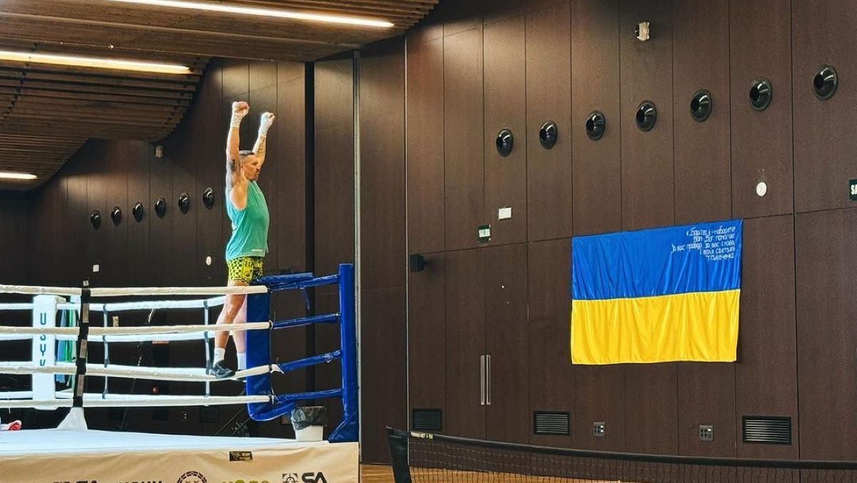 Усик у тренувальному таборі Усик у тренувальному таборі