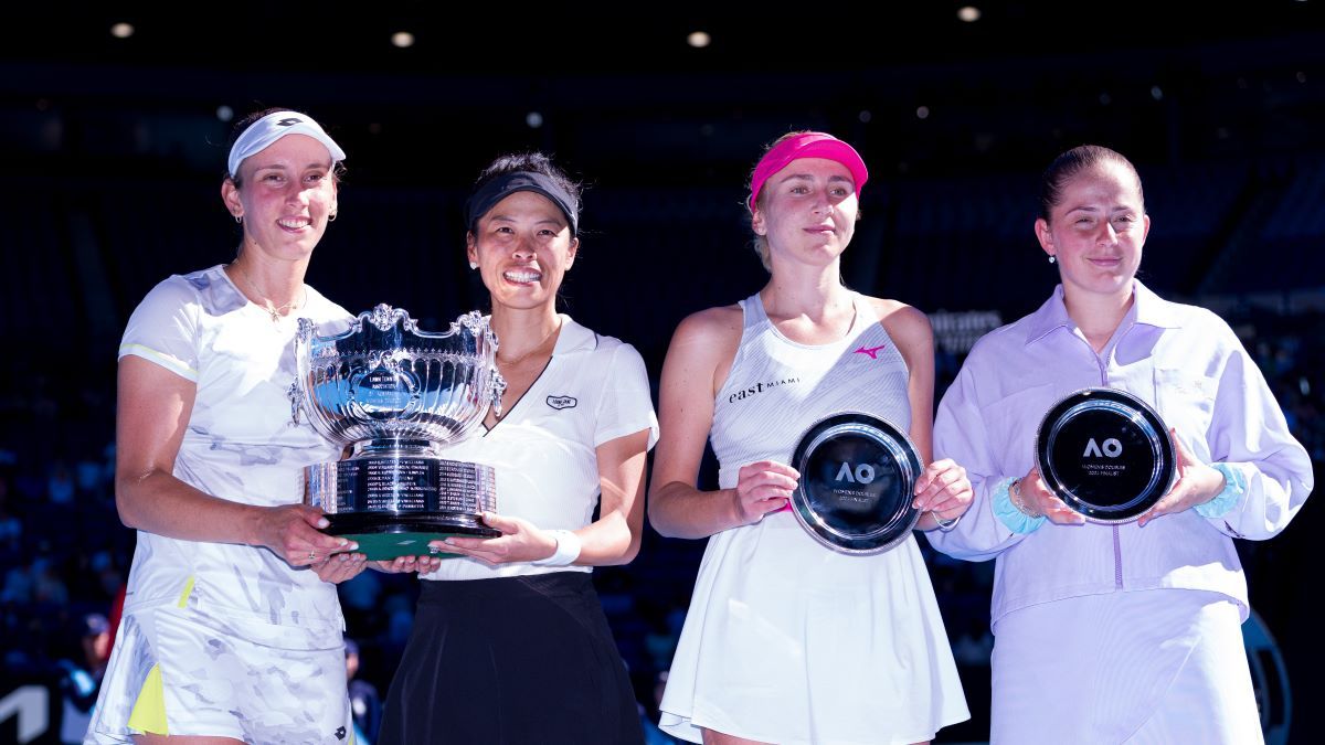 Результат фіналу жіночого парного розряду Australian Open