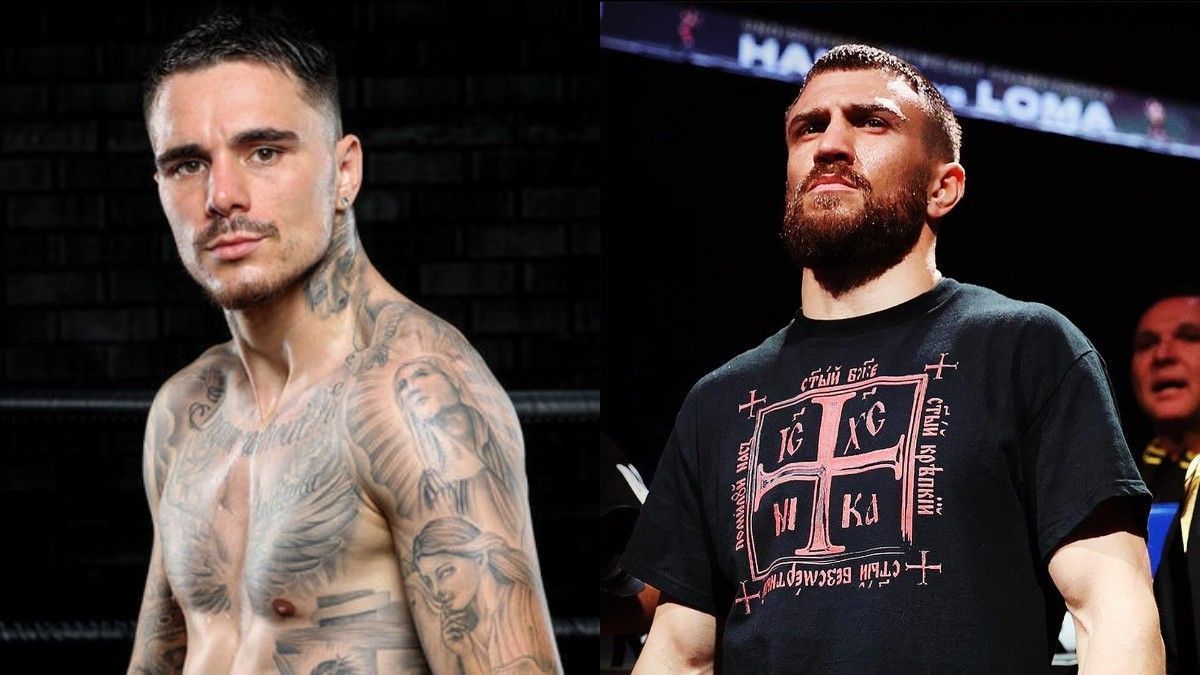 Джордж Камбосос та Василь Ломаченко Джордж Камбосос та Василь Ломаченко