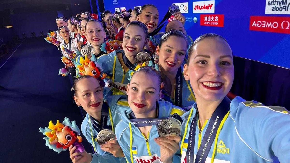 ЧМ-2024 по водным видам спорта - сборная Украины завоевала первую медаль на турнире ЧМ-2024 по водным видам спорта - сборная Украины завоевала первую медаль на турнире