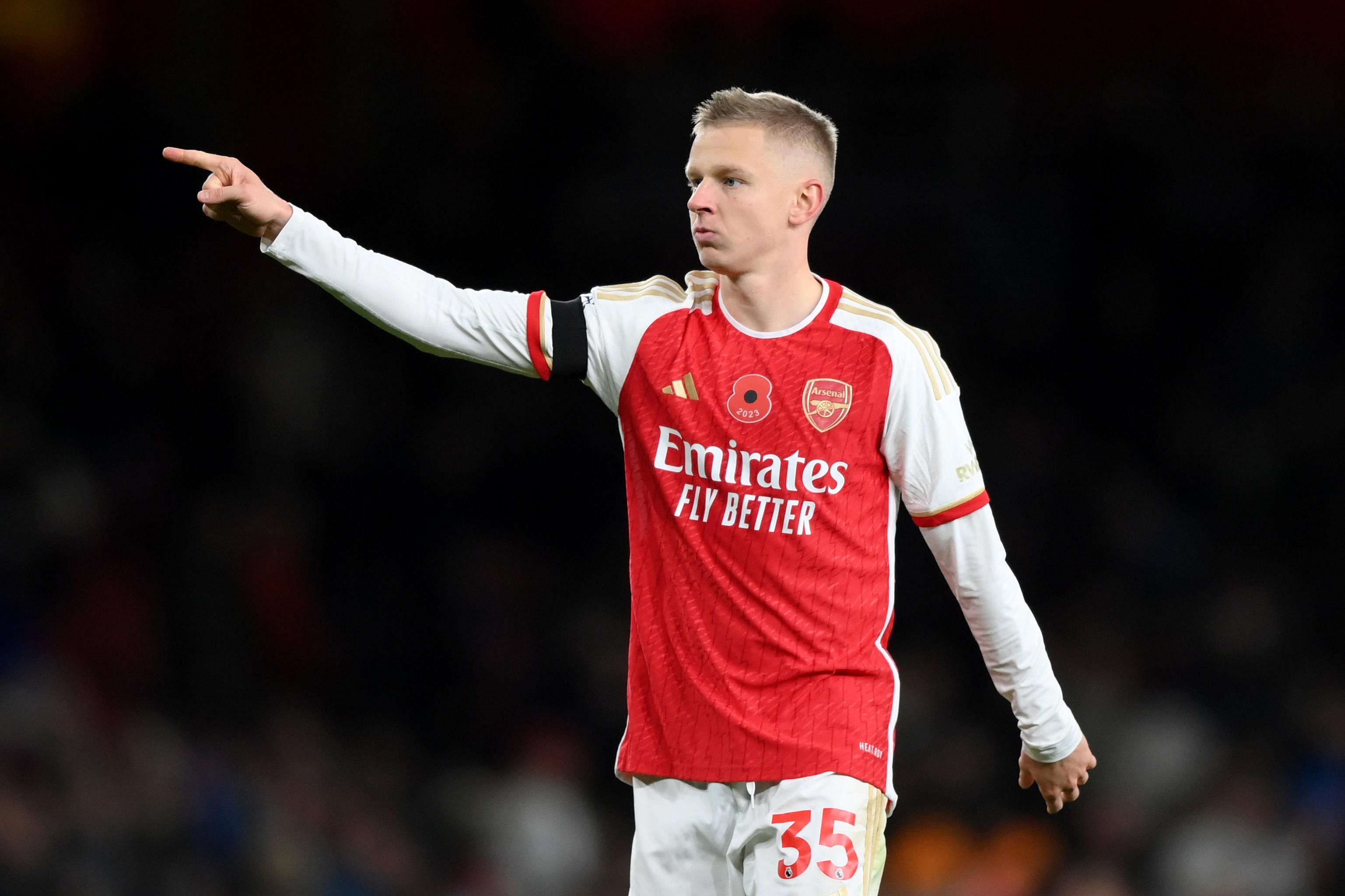 Артета зізнався, чому зняв Зінченка після перерви в матчі Арсенал – Ліверпуль - що сталось Артета зізнався, чому зняв Зінченка після перерви в матчі Арсенал – Ліверпуль - що сталось