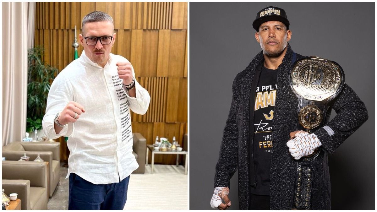 Усик - Ф'юрі - чемпіон ММА Феррейра зголосився допомогти українцю Усик - Ф'юрі - чемпіон ММА Феррейра зголосився допомогти українцю