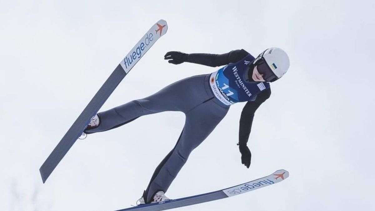 Видео падения украинской прыгуньи на молодежном ЧМ по лыжным видам спорта