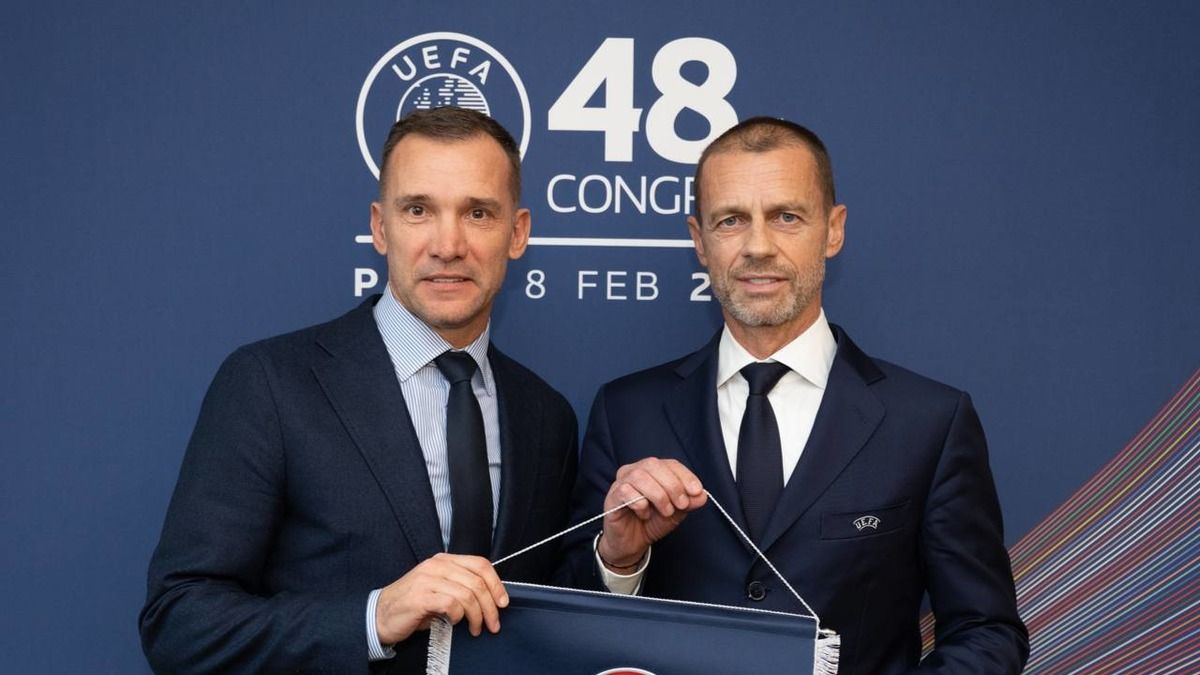 Шевченко зустрівся з Чеферіном - що обговорили президенти УАФ та УЄФА Шевченко зустрівся з Чеферіном - що обговорили президенти УАФ та УЄФА