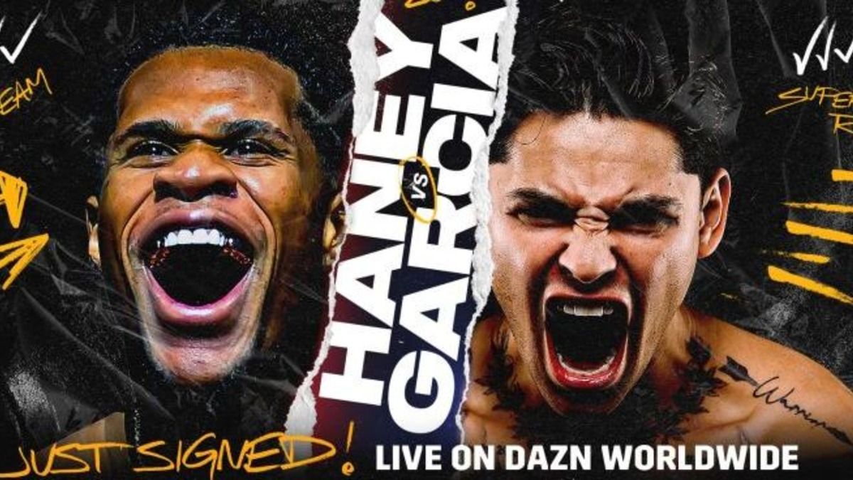 Бой между Дэвином Хейни и Райаном Гарсия официально объявлен Бой между Дэвином Хейни и Райаном Гарсия официально объявлен