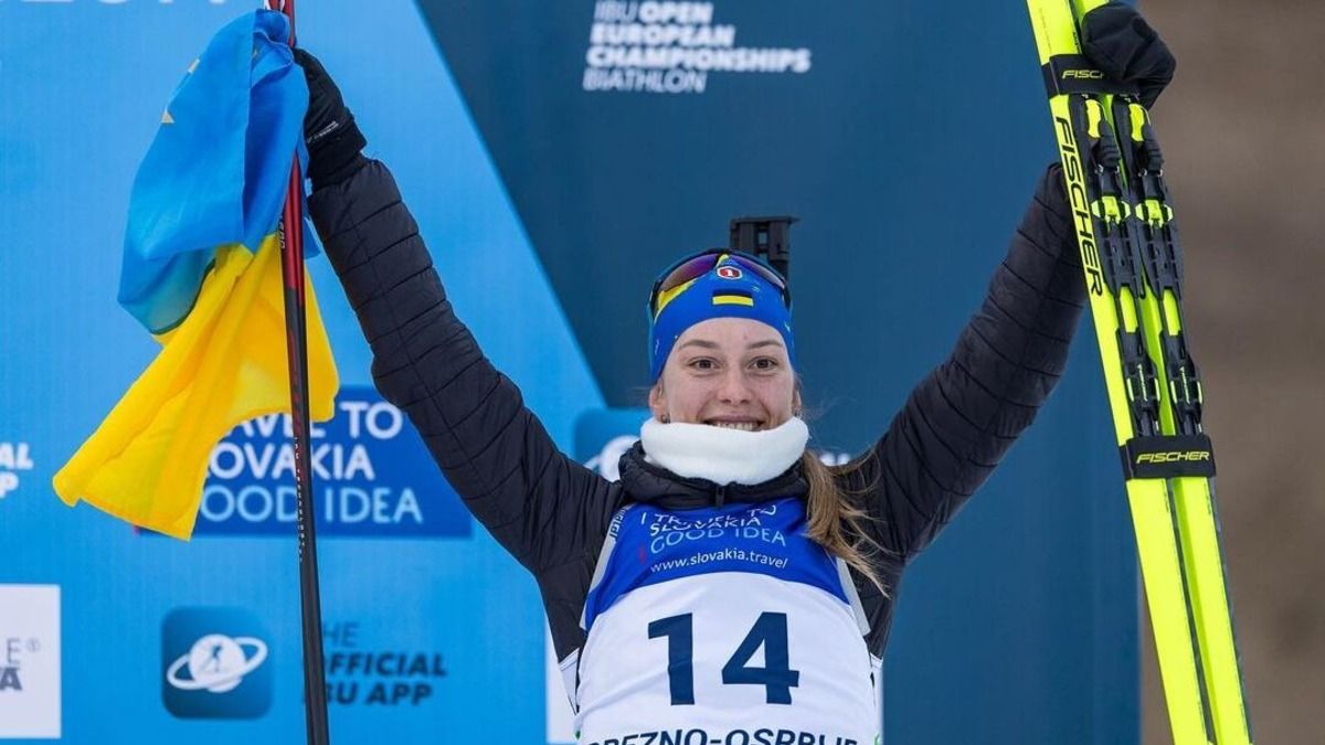 ЧМ-2024 по биатлону - Дмитренко эмоционально прокомментировала рекорд в спринте - видео ЧМ-2024 по биатлону - Дмитренко эмоционально прокомментировала рекорд в спринте - видео