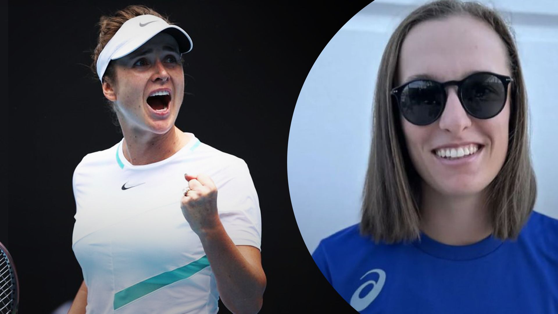 Еліна Світоліна проти Іги Швьонтек Еліна Світоліна проти Іги Швьонтек