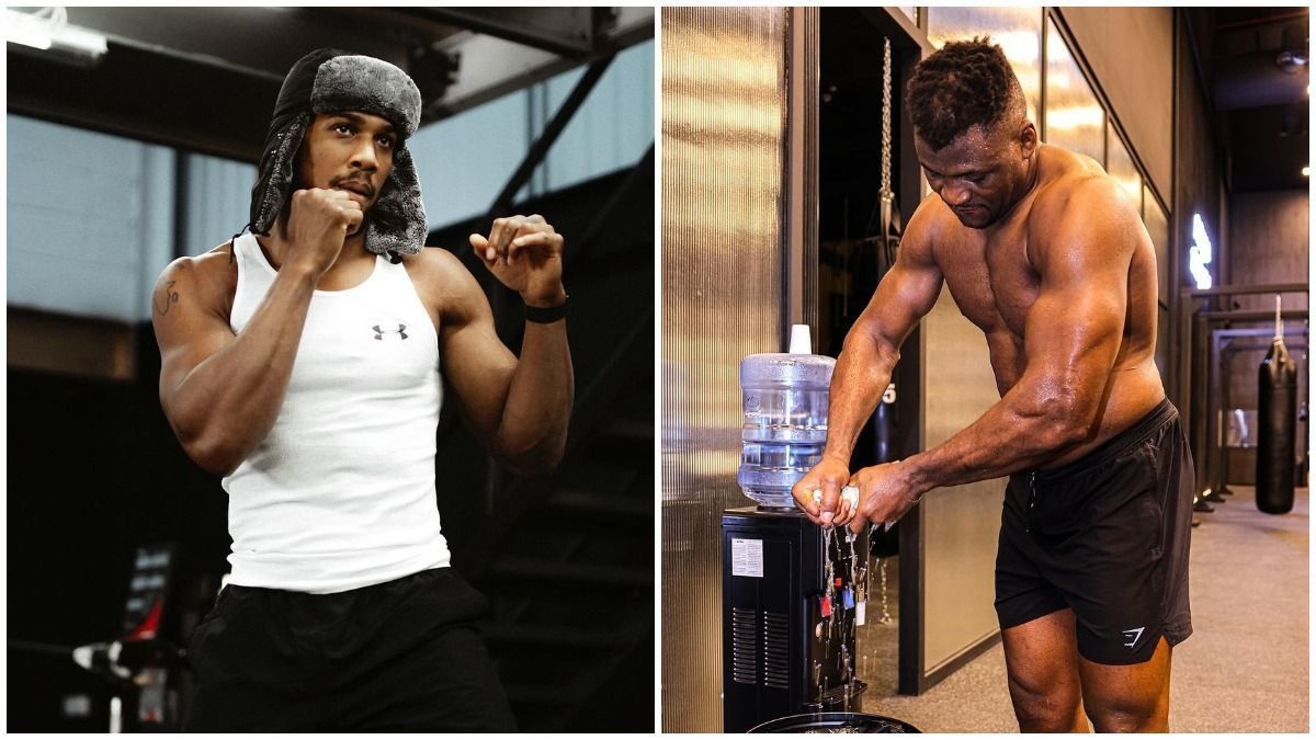 Ентоні Джошуа та Френсіс Нганну Ентоні Джошуа та Френсіс Нганну