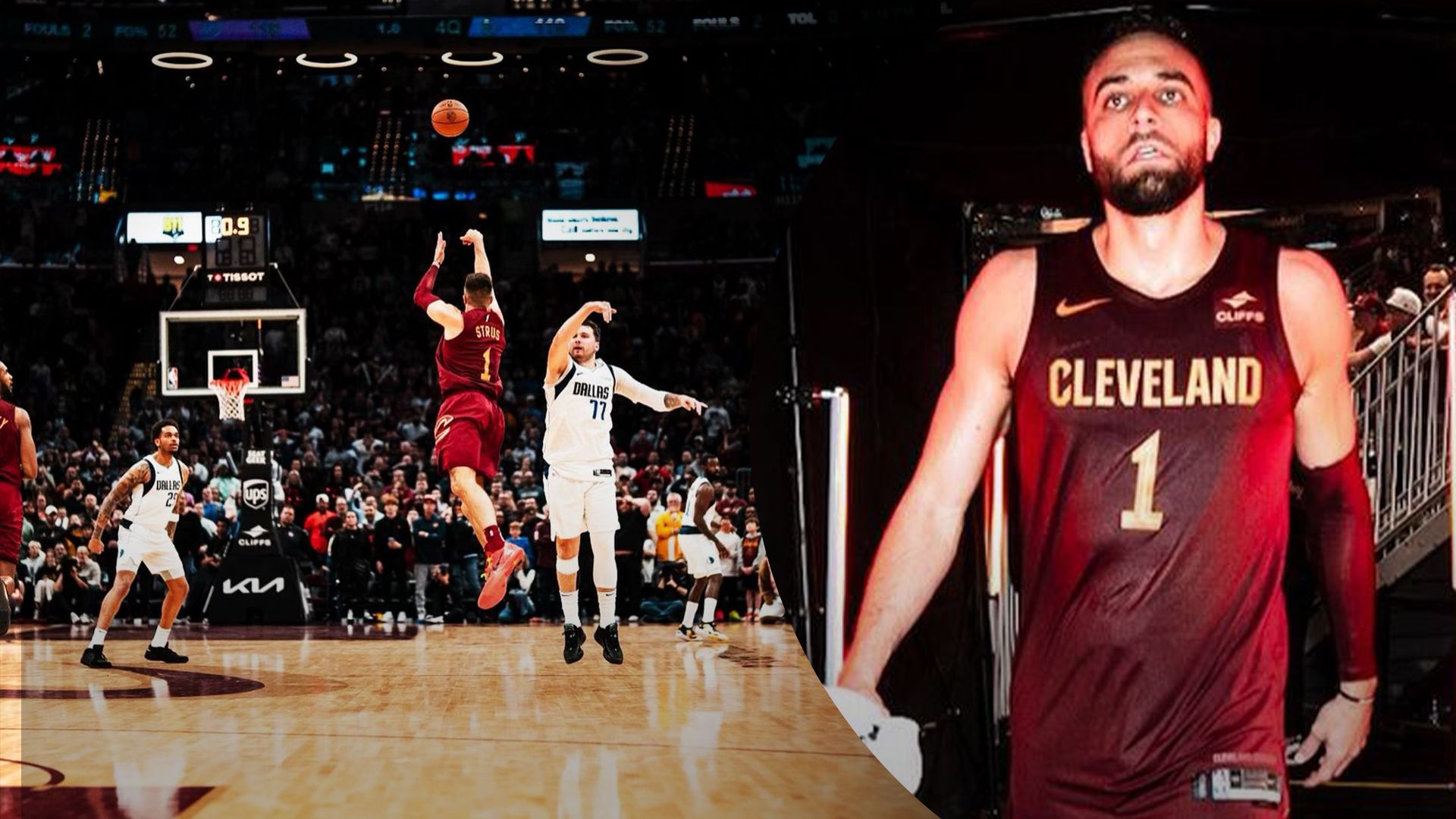 Макс Струс принес Кливленду победу над Далласом Макс Струс принес Кливленду победу над Далласом