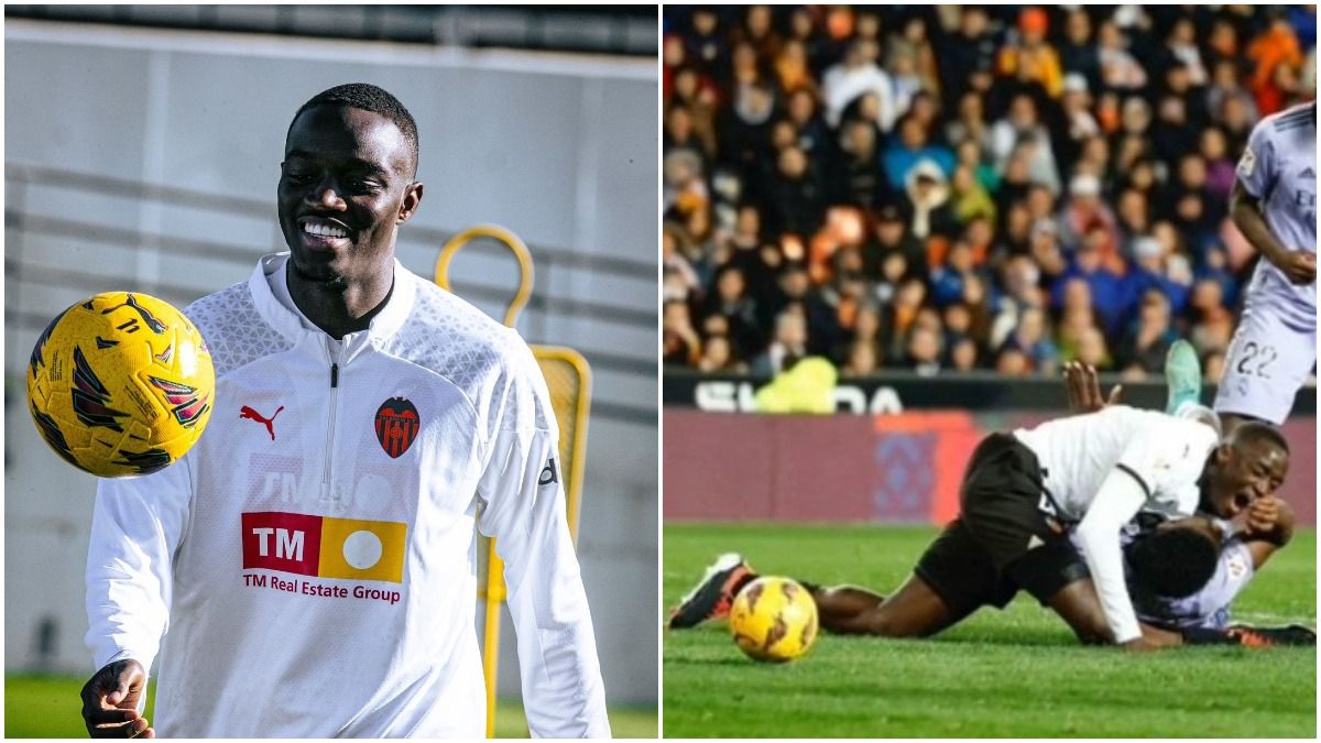 Валенсия - Реал - видео перелома ноги у игрока "летучих мышей" Муктара Диакаби Валенсия - Реал - видео перелома ноги у игрока "летучих мышей" Муктара Диакаби