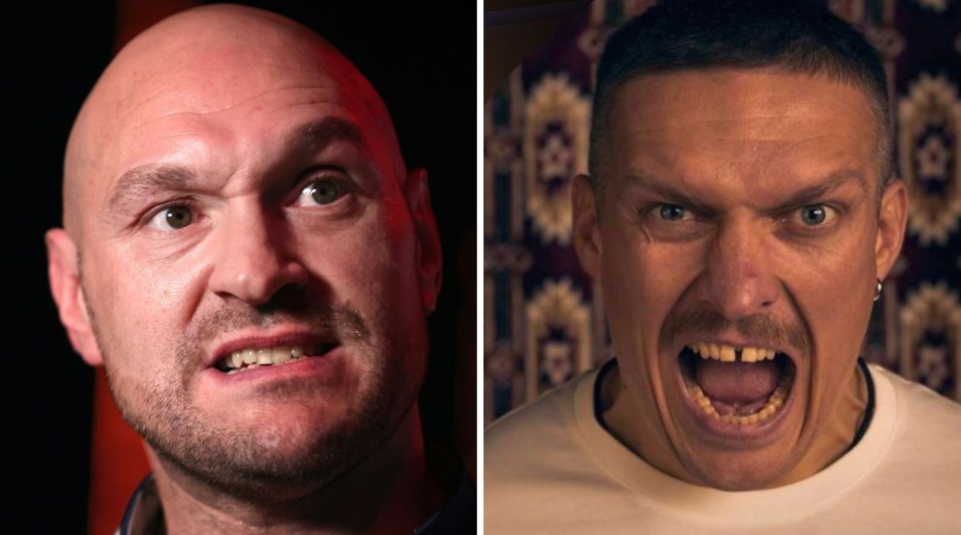 Тайсон Ф'юрі та Олександр Усик Тайсон Ф'юрі та Олександр Усик