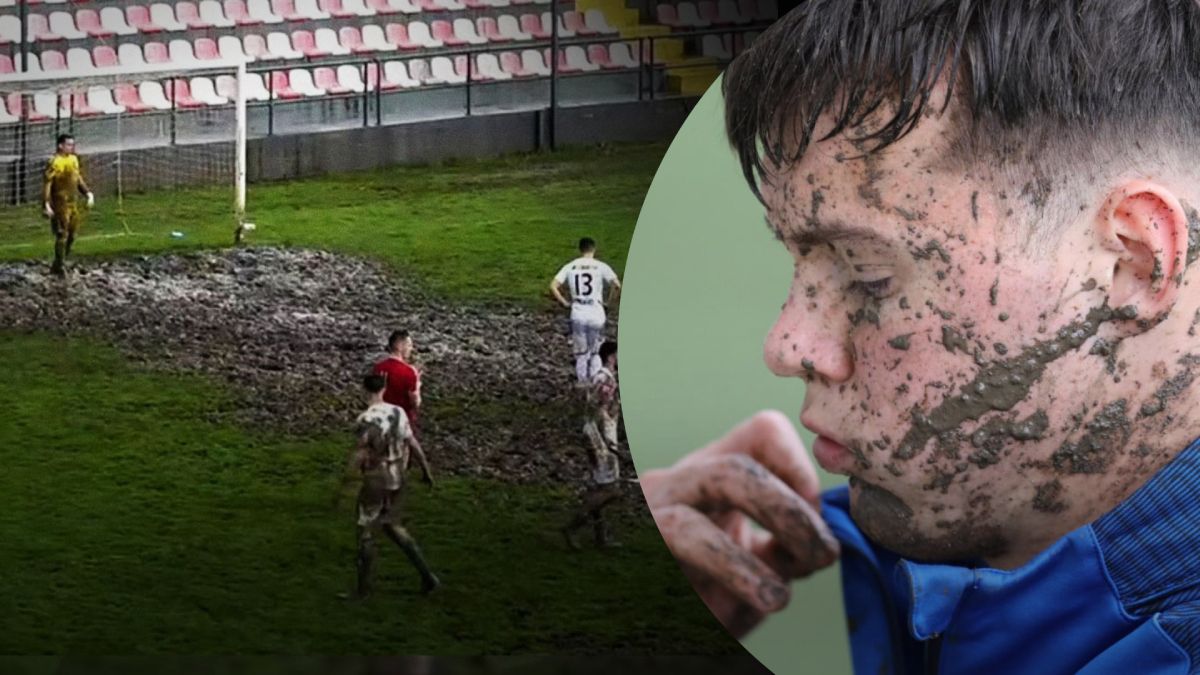 Давид Фесюк пережил грязный футбольный матч в Хорватии