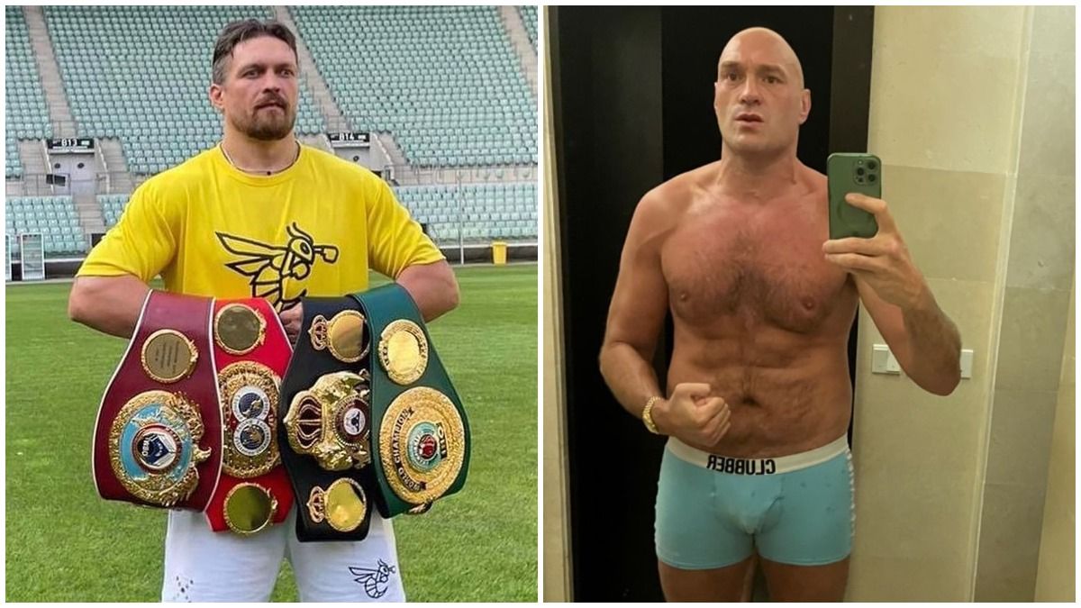 Усик - Ф'юрі - "Циганський король" назвав українця вбивцею британців Усик - Ф'юрі - "Циганський король" назвав українця вбивцею британців