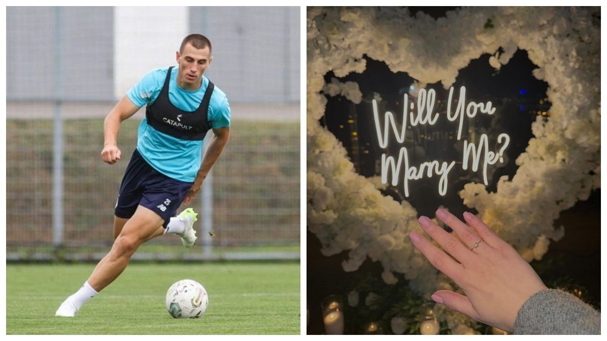 Захисник Динамо зробив пропозицію коханій: романтичні фото - 24 канал Спорт Захисник Динамо зробив пропозицію коханій: романтичні фото - 24 канал Спорт