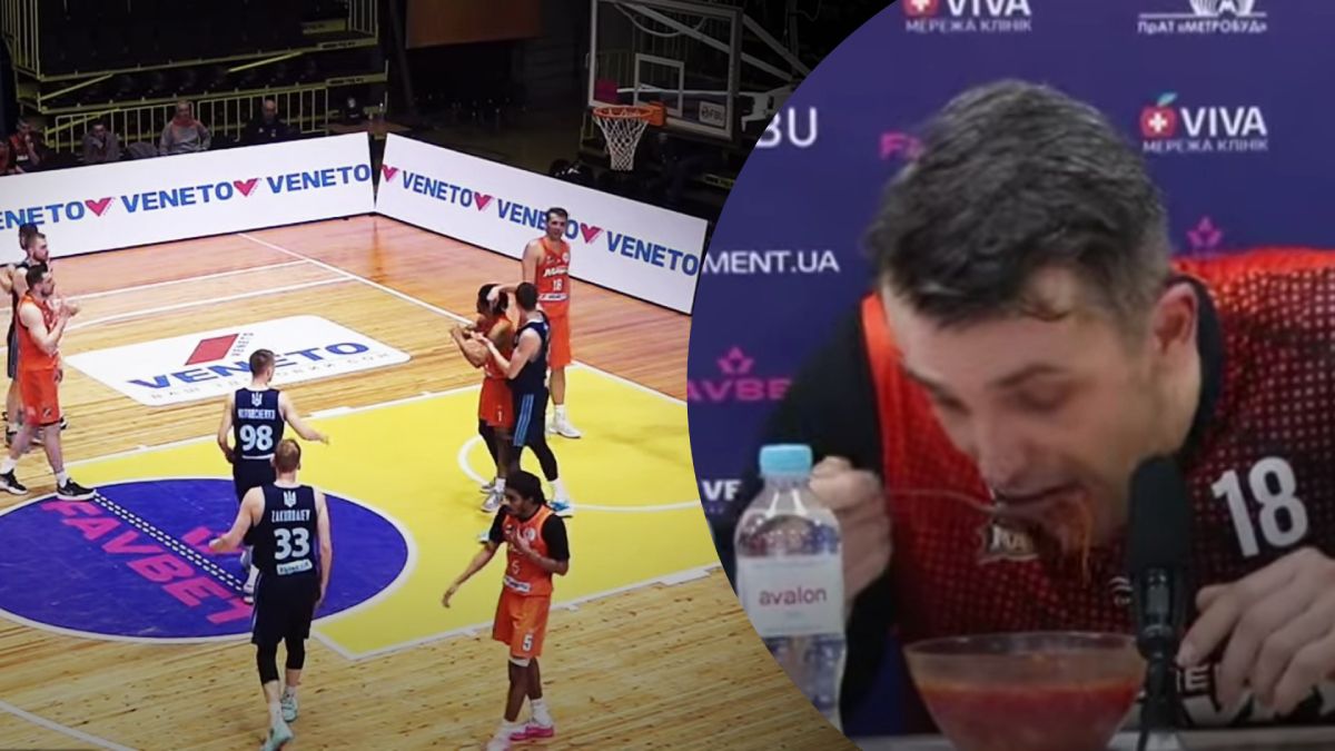 Агафонов прийшов на пресконференцію із тарілкою борщу - чому так сталось, відео Агафонов прийшов на пресконференцію із тарілкою борщу - чому так сталось, відео