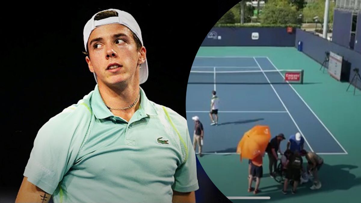 Артур Казо получил солнечный удар на корте Артур Казо получил солнечный удар на корте