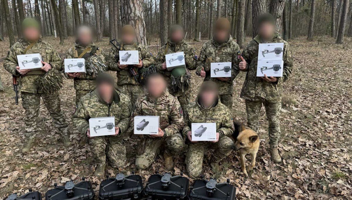 Десантно-штурмові війська України отримали 15 мавіків від Favbet Foundation