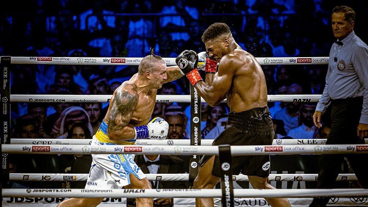 Олександр Усик та Ентоні Джошуа Олександр Усик та Ентоні Джошуа