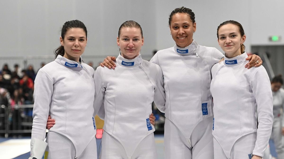 Женская сборная Украины по фехтованию на шпагах получила путевку на Олимпиаду-2024