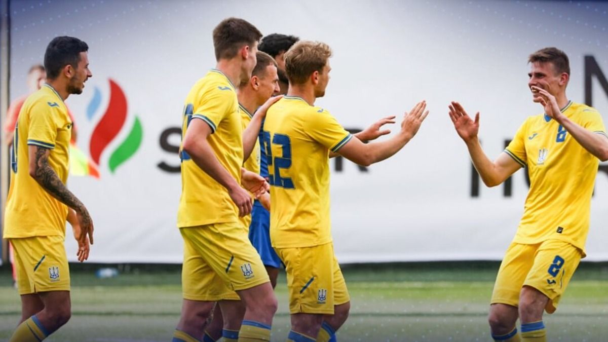 Азербайджан U-21 - Украина U-21 - видео голов и обзор матча отбора Евро-2025