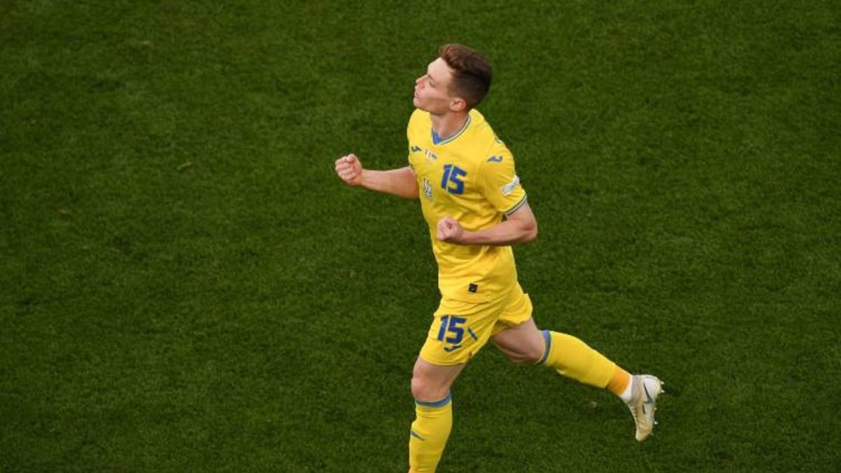 Україна Ісландія фінал плей-оф відбору Євро-2024 - відео голу Циганкова