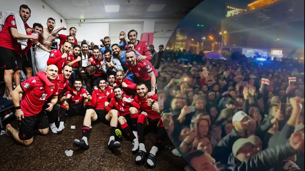 Грузини відсвяткували вихід на Євро-2024 Грузини відсвяткували вихід на Євро-2024