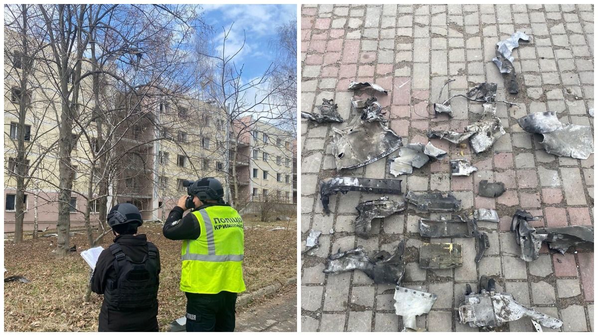 Ракетный обстрел Харькова 26 марта - российская армия разрушила общежитие