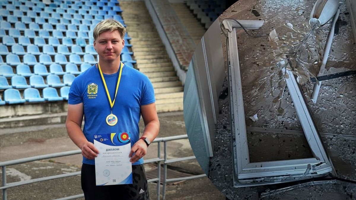 Лучник Дюняшев пострадал после обстрела Харькова Лучник Дюняшев пострадал после обстрела Харькова