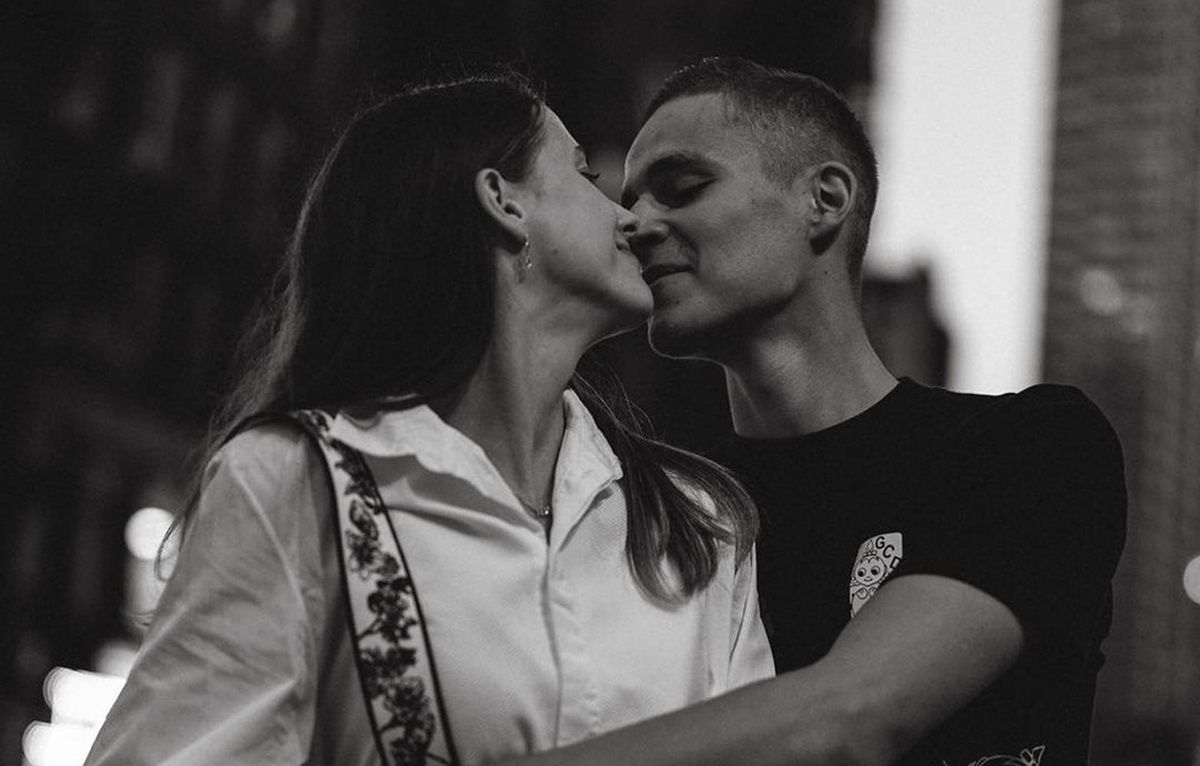 Ярослава Магучіх з коханим Ярослава Магучіх з коханим