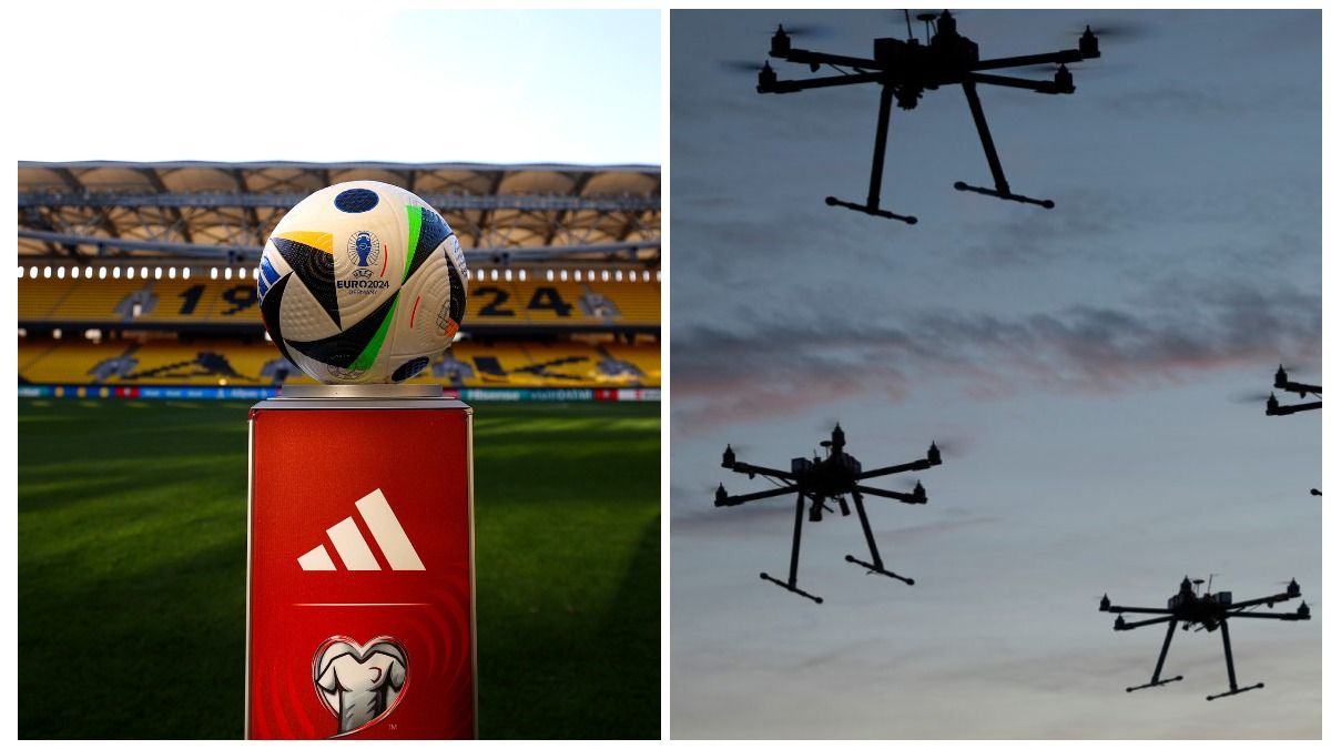 Євро-2024 - терористи можуть атакувати футбольні стадіони за допомогою дронів
