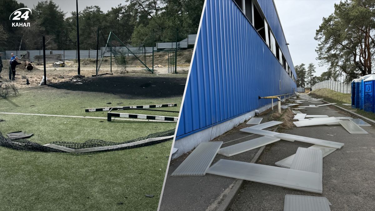 Тренувальна база Дніпра-1 зазнала руйнувань Тренувальна база Дніпра-1 зазнала руйнувань