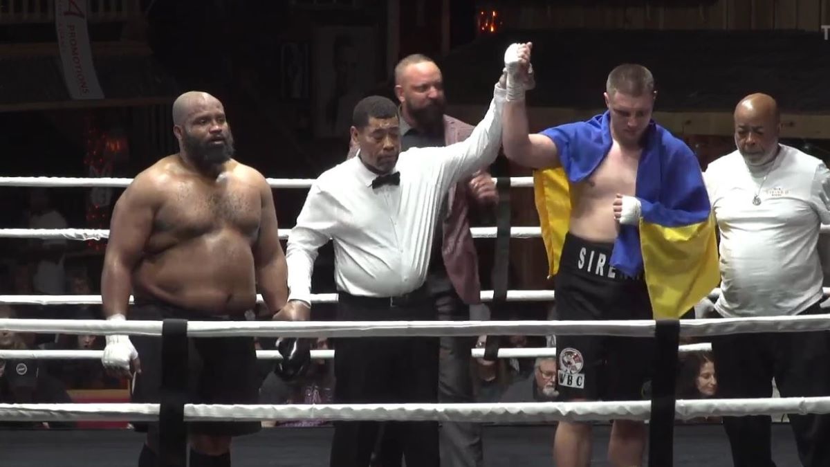 Результат бою Сіренко – Гейл Результат бою Сіренко – Гейл