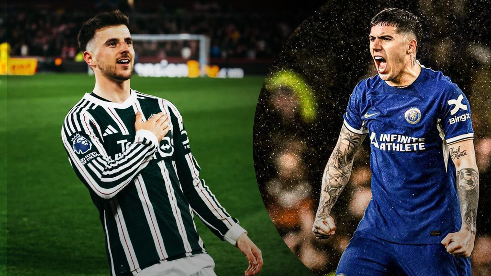 Мейсон Маунт и Энцо Фернандес Мейсон Маунт и Энцо Фернандес