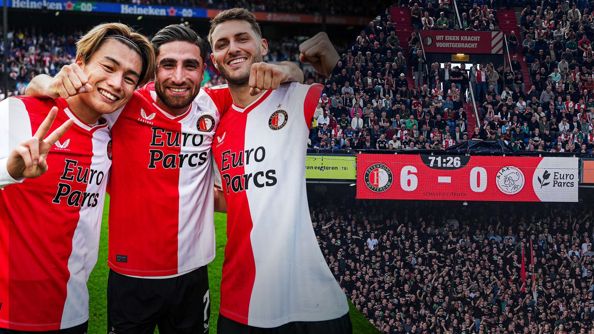 Фейеноорд растоптал Аякс Фейеноорд растоптал Аякс