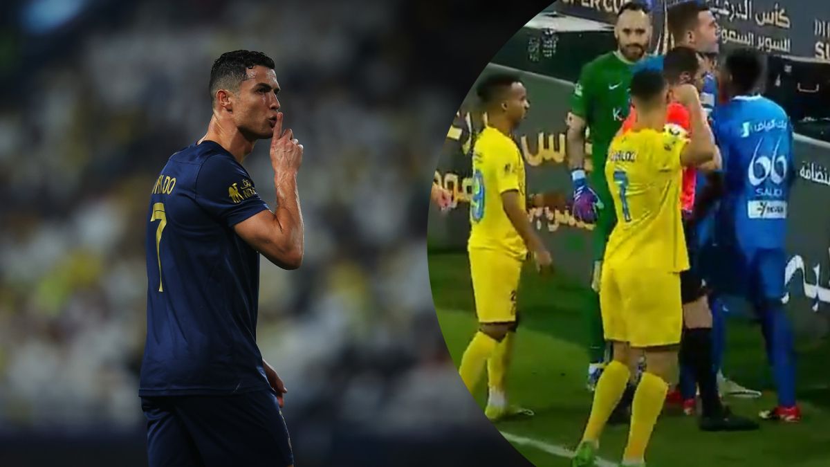 Роналду едва не ударил судью в 1/2 финала Суперкубка - что произошло, видео Роналду едва не ударил судью в 1/2 финала Суперкубка - что произошло, видео