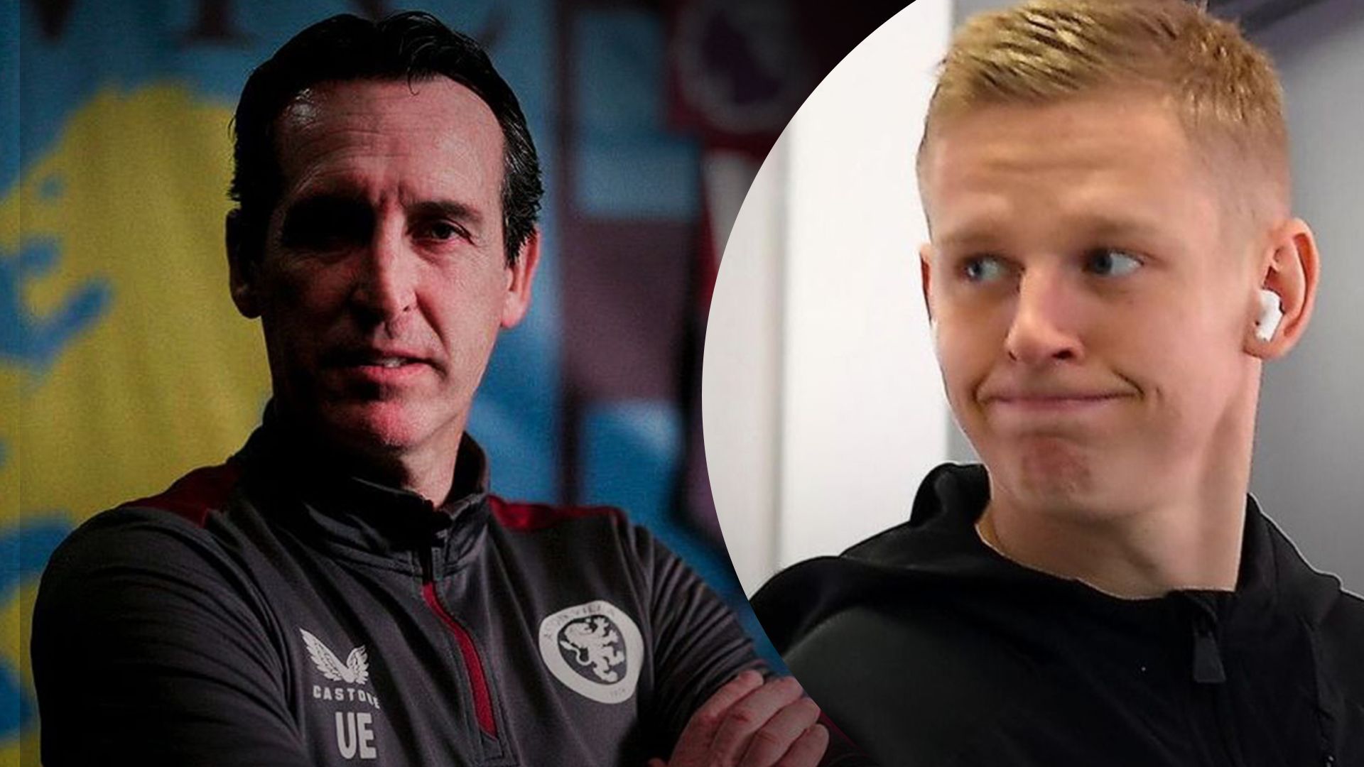 Унаї Емері та Олександр Зінченко Унаї Емері та Олександр Зінченко