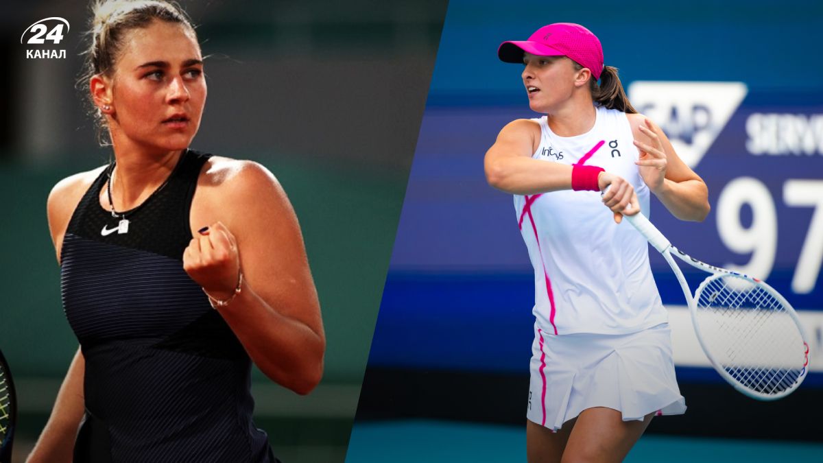 Костюк потренувалась із Швьонтек перед стартом у Штутгарті - відео Костюк потренувалась із Швьонтек перед стартом у Штутгарті - відео