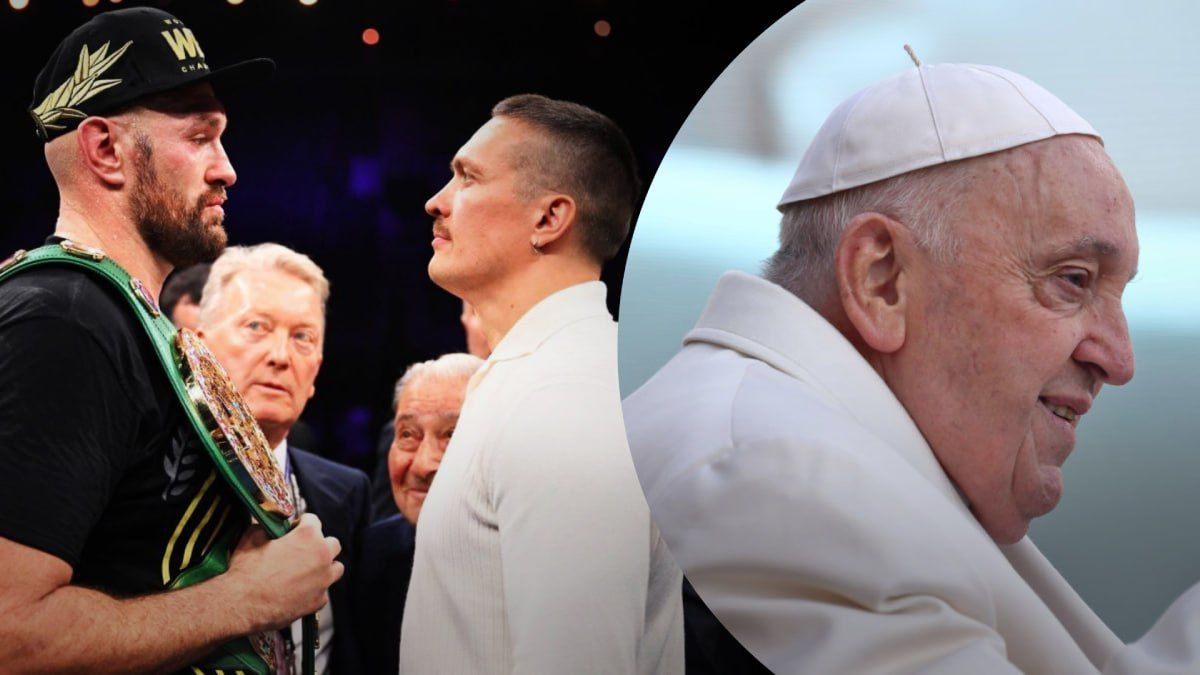 Папа Римський благословив пояс WBC