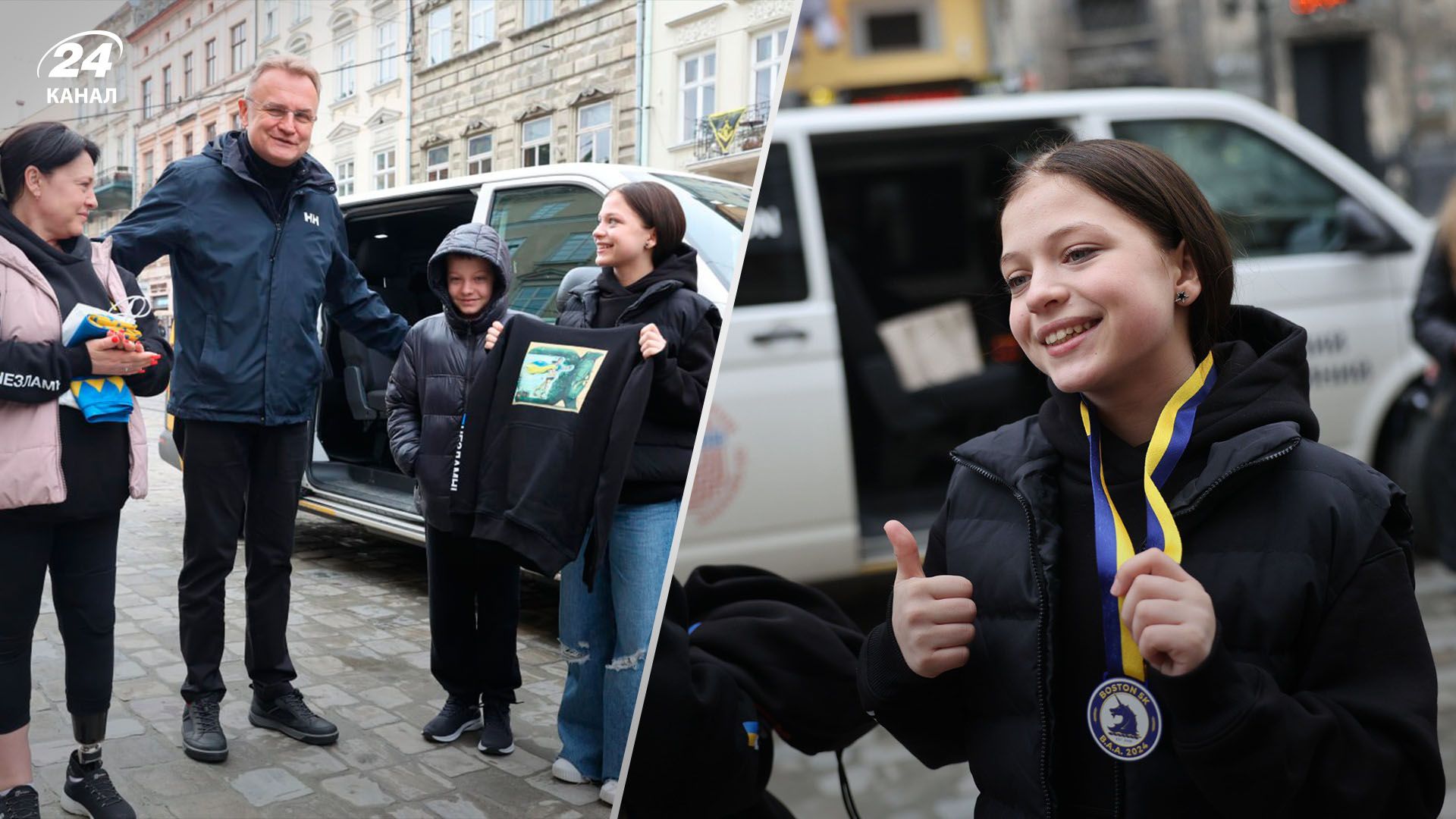 Яна Степаненко повернулася до Львова після участі в марафоні на протезах