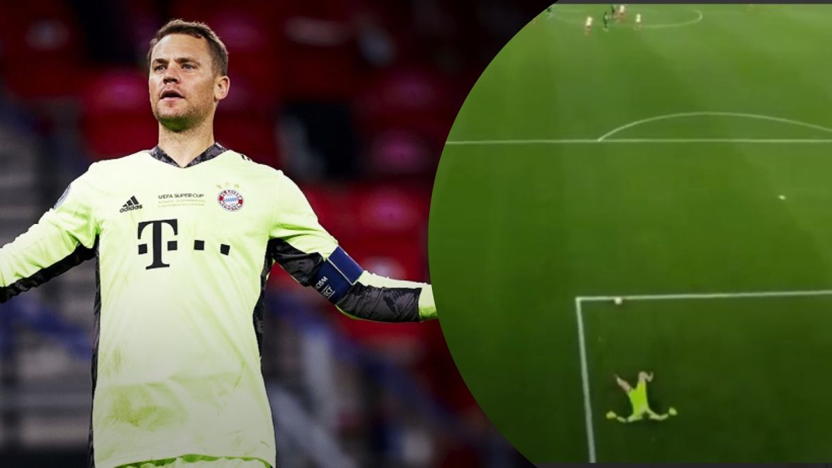 Бавария - Арсенал - как Нойер затягивал время в матче Лиги чемпионов, видео