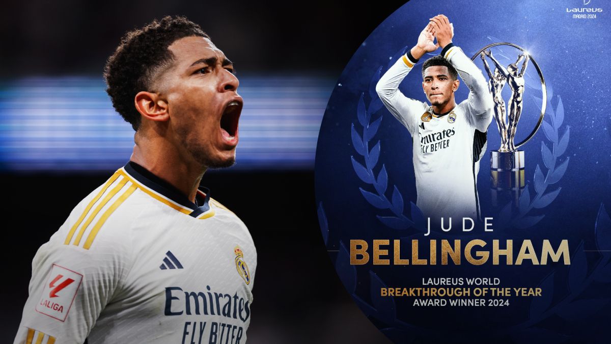 Беллінгем – прорив року за версією премії Laureus - хто ще здобув відзнаки Беллінгем – прорив року за версією премії Laureus - хто ще здобув відзнаки