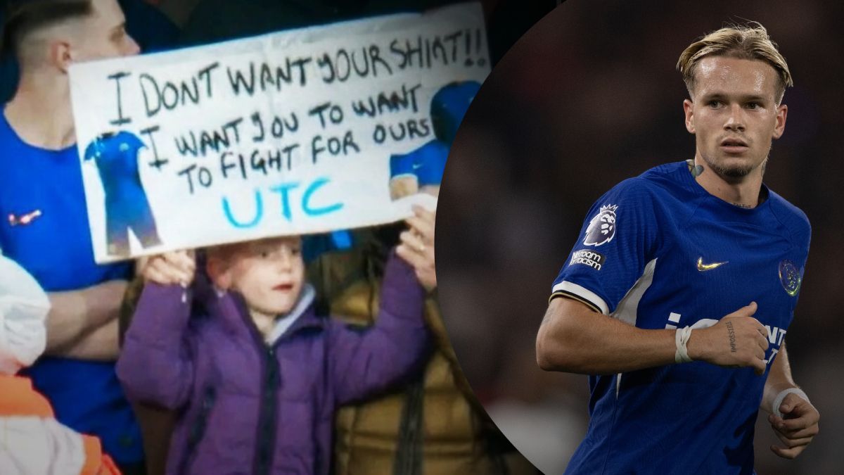 Юний фанат звернувся до команди Почеттіно під час матчу Арсенал – Челсі - фото Юний фанат звернувся до команди Почеттіно під час матчу Арсенал – Челсі - фото