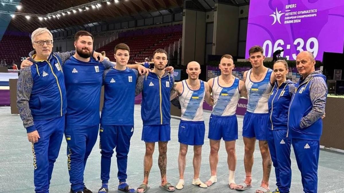Збірна України стала чемпіоном Європи 2024 зі спортивної гімнастики