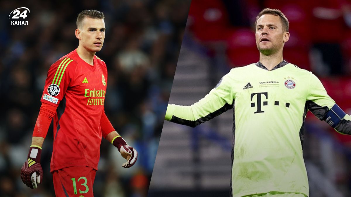 Бавария перепутала Нойера и Лунина в клубных соцсетях Бавария перепутала Нойера и Лунина в клубных соцсетях