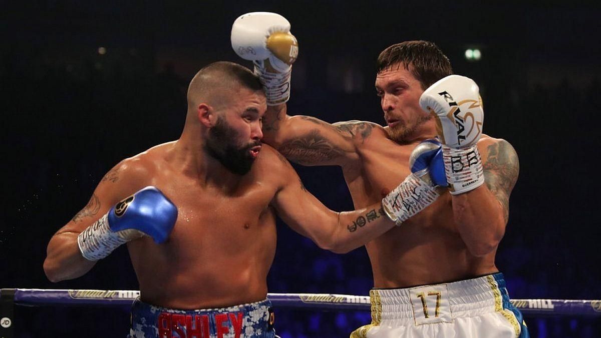 Тони Белью и Александр Усик Тони Белью и Александр Усик