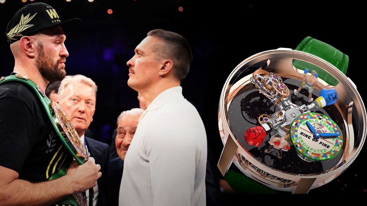 Годинник для переможця бою Усик – Ф'юрі Годинник для переможця бою Усик – Ф'юрі