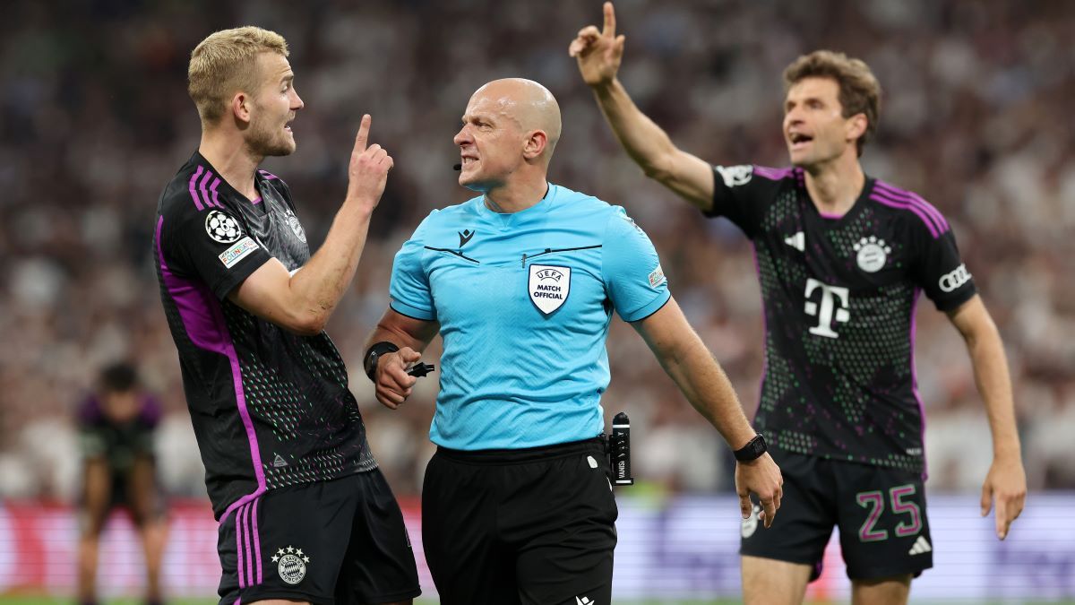 Де Лигт о судействе в матче Реал - Бавария Де Лигт о судействе в матче Реал - Бавария