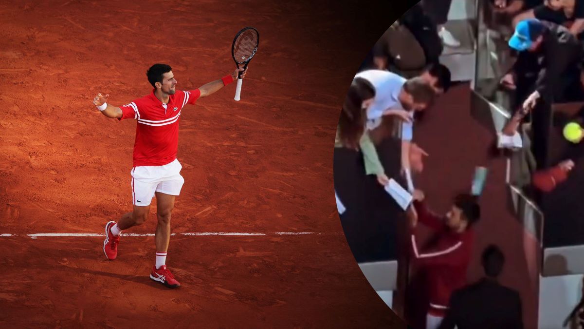 Джоковичу прилетела бутылка в голову - 24 канал Спорт Джоковичу прилетела бутылка в голову - 24 канал Спорт