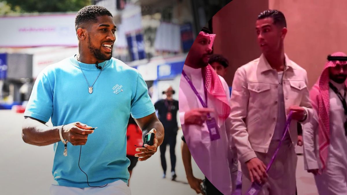 Усик Ф'юрі - Роналду та Джошуа приїхали на арену у Саудівській Аравії, відео Усик Ф'юрі - Роналду та Джошуа приїхали на арену у Саудівській Аравії, відео