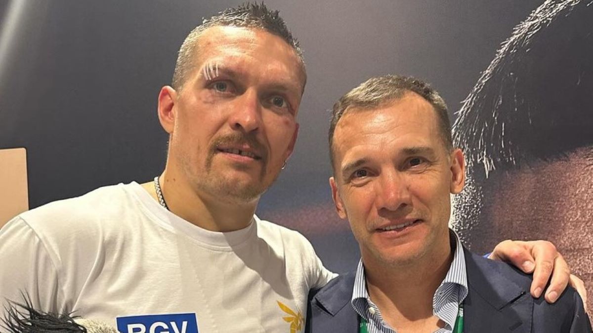 Шевченко оценил победу Усика Шевченко оценил победу Усика